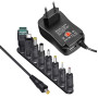 Универсальный блок питания MicroParts SY8: регулируемое напряжение 3V-12V, 2.5A, 30W с насадками Универсальный блок питания MicroParts SY8: регулируемое напряжение 3V-12V, 2.5A, 30W с насадками