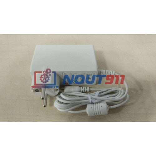 Блок питания для монитора и телевизора LCD LG 19V 3.42A 65W 6.5x4.5mm (LCAP40), белый, OEM