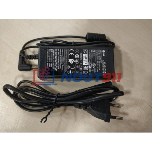 Блок питания для монитора и телевизора LCD LG 19V 1.3A 25W 6.5x4.5mm (L251906544QC), OEM