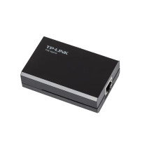 PoE Инжектор TP-LINK Omada POE150S на 1 PoE порт 48В, 0.32А, 15.4Вт 10/100/1000 Мбит/с, 1xUplink порт 1000 Мбит/с RJ45, черный 