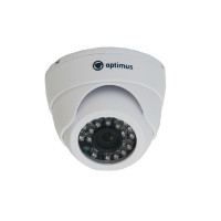 Купольная AHD Камера видеонаблюдения Optimus AHD-M021.0(3.6)E AHD