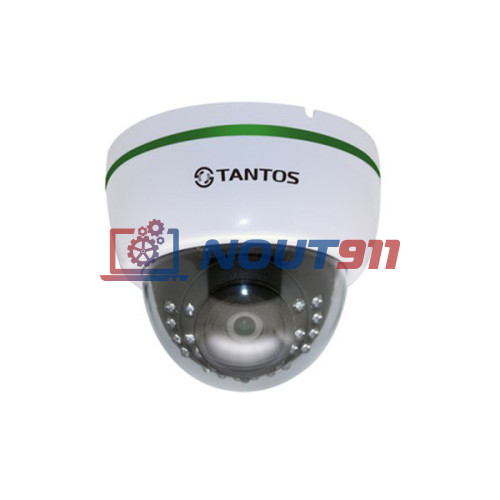 Купольная AHD Камера видеонаблюдения Tantos TSc-Di1080pAHDf (3.6)