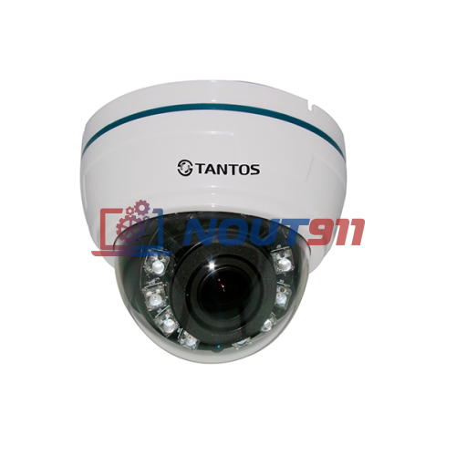 Купольная AHD Камера видеонаблюдения Tantos TSc-Di720pAHDf (3.6)