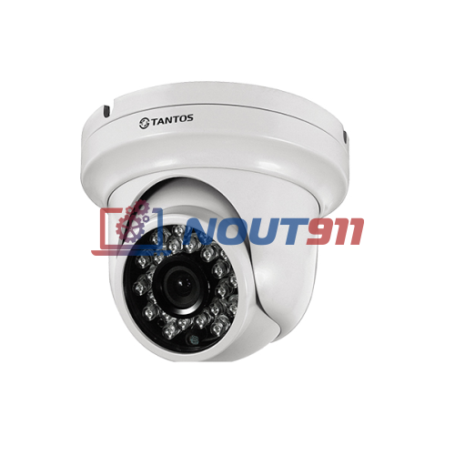 Купольная AHD Камера видеонаблюдения Tantos TSc-EB1080pAHDf (3.6)