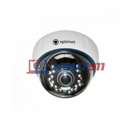 Купольная IP Камера видеонаблюдения Optimus IP-E022.1(2.8-12)P