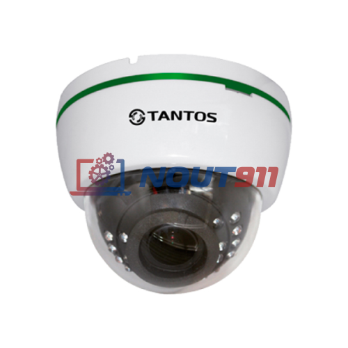 Купольная IP Камера видеонаблюдения Tantos TSi-Dle2FP (4)