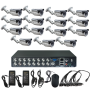 Комплект видеонаблюдения на 15 уличных камер - AHD 1Мп 720P