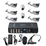 Комплект видеонаблюдения на 8 камер - AHD 1Мп 720P (2 помещение/6 улица)