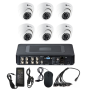 Комплект видеонаблюдения на 6 камер для помещения - AHD 1Мп 720P