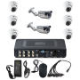 Комплект видеонаблюдения на 8 камер - AHD 1Мп 720P (6 помещение/2 улица)
