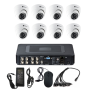 Комплект видеонаблюдения на 8 камер для помещения - AHD 1Мп 720P