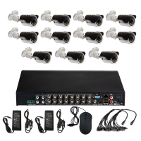 Комплект видеонаблюдения Optimus на 11 уличных камер - AHD 2.1Мп 1080P