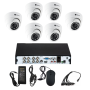 Комплект видеонаблюдения Optimus на 6 камер для помещения - AHD 2.1Мп 1080P