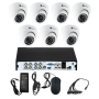 Комплект видеонаблюдения Optimus на 7 камер для помещения - AHD 2.1Мп 1080P