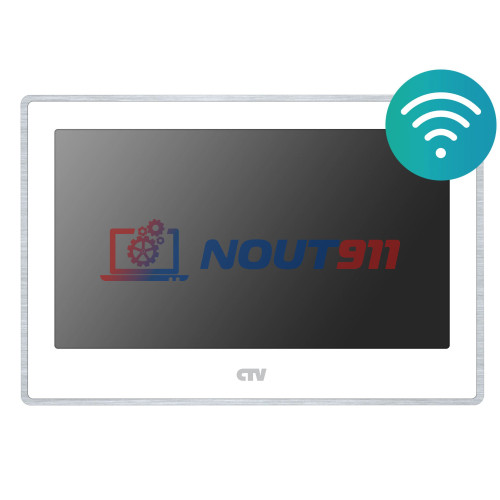 Монитор видеодомофона CTV-M5702 с Wi-Fi , 7", Full HD, Touch Screen, Slim (Белый)