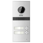 Вызывная панель для видеодомофонов на 2 абонента CTV-D2Multi 1МП, 720p, угол обзора 120гр, ИК подсветка (серебро)