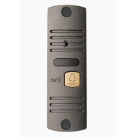 Вызывная панель для видеодомофонов CTV-D40 2МП, 1080p, угол обзора 70гр по горизонтали, ИК подсветка (серебро)