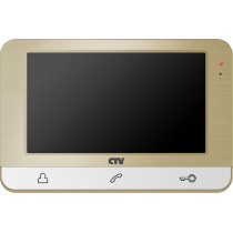 Монитор видеодомофона CTV-M1703, 7", 960H, встроенная память, детектор движения (шампань)