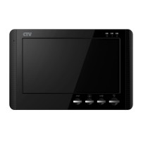 Монитор видеодомофона CTV-M1704MD, 7", 960H, microSD, детектор движения (Черный)