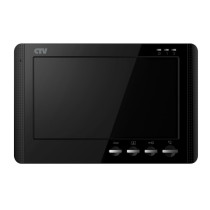 Монитор видеодомофона CTV-M1704MD, 7", 960H, microSD, детектор движения (Черный)