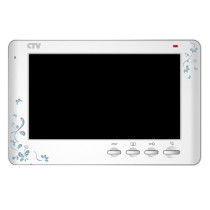 Монитор видеодомофона CTV-M1704SE, 7", CVBS, microSD, детектор движения, 3 сменные декоративные рамки