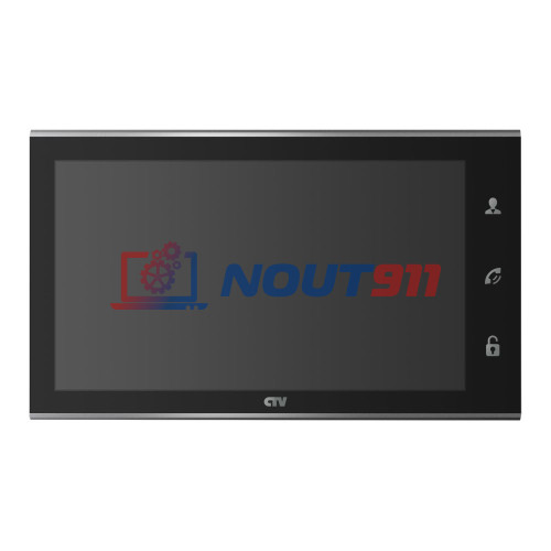 Монитор видеодомофона CTV-M4105AHD B, 10" 1080p Full HD, Touch Screen (черный)