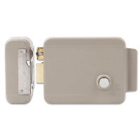 Электромеханический замок CTV Lock-E02 кнопка выхода, 12-15В DC 1.3 А