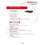 IP Видеорегистратор HiWatch DS-N304(D) 4 IP камеры 8МП 4096x2160 30к/с на канал H.265+ черный