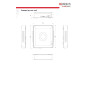 IP Видеорегистратор HiWatch DS-N204(D), 4 IP камеры 2МП, 1920х1080, 25к/с на канал, H.265, белый