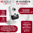 IP камера HiWatch DS-I414(С) (2.8mm), кубическая, 4МП, 2560×1440@20к/с, H.265+, PIR датчик движения, 16X Цифровой Зум, микрофон-динамик, 98.6гр, PoE, серо-белая