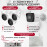 Комплект видеонаблюдения HiWatch на 4 IP камеры - 4Мп 1440P (DS-N204P(C) + 1xDS-I400(D) + 3хDS-I403(D))