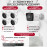 Комплект видеонаблюдения HiWatch на 5 IP камер - 4Мп 1440P (DS-N208P(C) + 1xDS-I400(D) + 4хDS-I403(D))