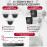 Комплект видеонаблюдения HiWatch на 5 IP камер - 4Мп 1440P (DS-N208P(C) + 2xDS-I400(D) + 3хDS-I402(D))