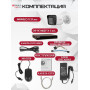 Комплект видеонаблюдения HiWatch на 15 IP камер - 6Мп 3200x1800Р (DS-N316/2P(D) + 15xDS-I650M(C)), микрофон, IP67, PoE, 103гр