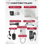 Комплект видеонаблюдения HiWatch на 1 IP камеру - 4Мп 1440P (DS-N208P(C) + 1xIPC-B040)