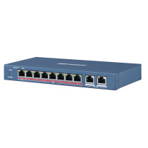 Коммутатор PoE HIKVISION DS-3E0310HP-E (8x100Mbps PoE 2 Uplink порта 1000Mbps PoE budget: 110W Metal)