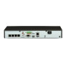 IP Видеорегистратор Hikvision DS-7104NI-Q1/4P/M (C) 4 IP камеры 4МП 2560x1440 4 PoE порта 1xSATA 25к/с на канал H.265+ черный