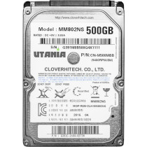 Жесткий диск 500 Gb Utania MM802NS, HDD 2.5”, 8Mb, 5400 RPM