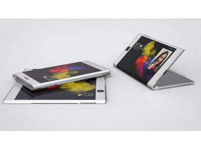 Lenovo представила концепт сгибаемого планшета Folio
