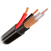 Кабель для HD камер видеонаблюдения Optimus КВК-П 2*0.5 (outdoor) 200м