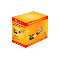 Кабель для IP камер видеонаблюдения Optimus Light UTP-5e 4x2x0.5 CCA (indoor) 305м