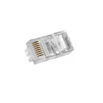 Коннектор RJ-45 для IP камер видеонаблюдения Optimus (Cat-5e, 8P8C) (50 шт)