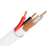 Кабель для HD камер видеонаблюдения Optimus КВК-В 2*0.75 (indoor) 200м