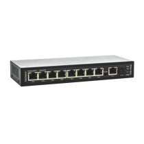 Коммутатор PoE Optimus U1E-8F/1G/1S 8 PoE портов 10/100 Мбит/с, 1 Uplink 1Гбит/с RJ-45, 1 SFP-порт 120 Вт