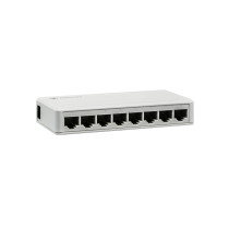 Коммутатор Optimus UG1-8 12V, 8 портов 1Гбит/с RJ-45, 12В, белый