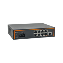 Коммутатор PoE Optimus  U1I-8F2b/1F, 8 PoE портов 10/100 Мбит/с, 1 Uplink порт 100 Mbps RJ-45, 120 Вт