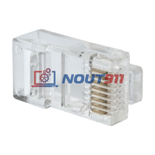 Коннектор RJ-45 Optimus (Cat-5e, 8P8C)_v.2 (100 шт)