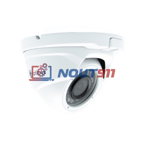 Купольная AHD Камера видеонаблюдения Optimus AHD-H042.1(3.6)_V.2