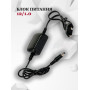 Wi-Fi Комплект видеонаблюдения HiWatch на 1 камеру видеонаблюдения - 2Мп 1920x1080P ((DS-N308W(B) + 1хDS-I214W(C)) 2.8mm, 2.4 ГГц, Двусторонняя аудиосвязь, ИК до 30м, угол 135,6 гр