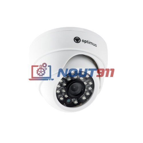 Купольная AHD Камера видеонаблюдения Optimus AHD-H022.1(2.8) CMOS Sony IMX323 1/2.9  2.1 Мп 1920х1080